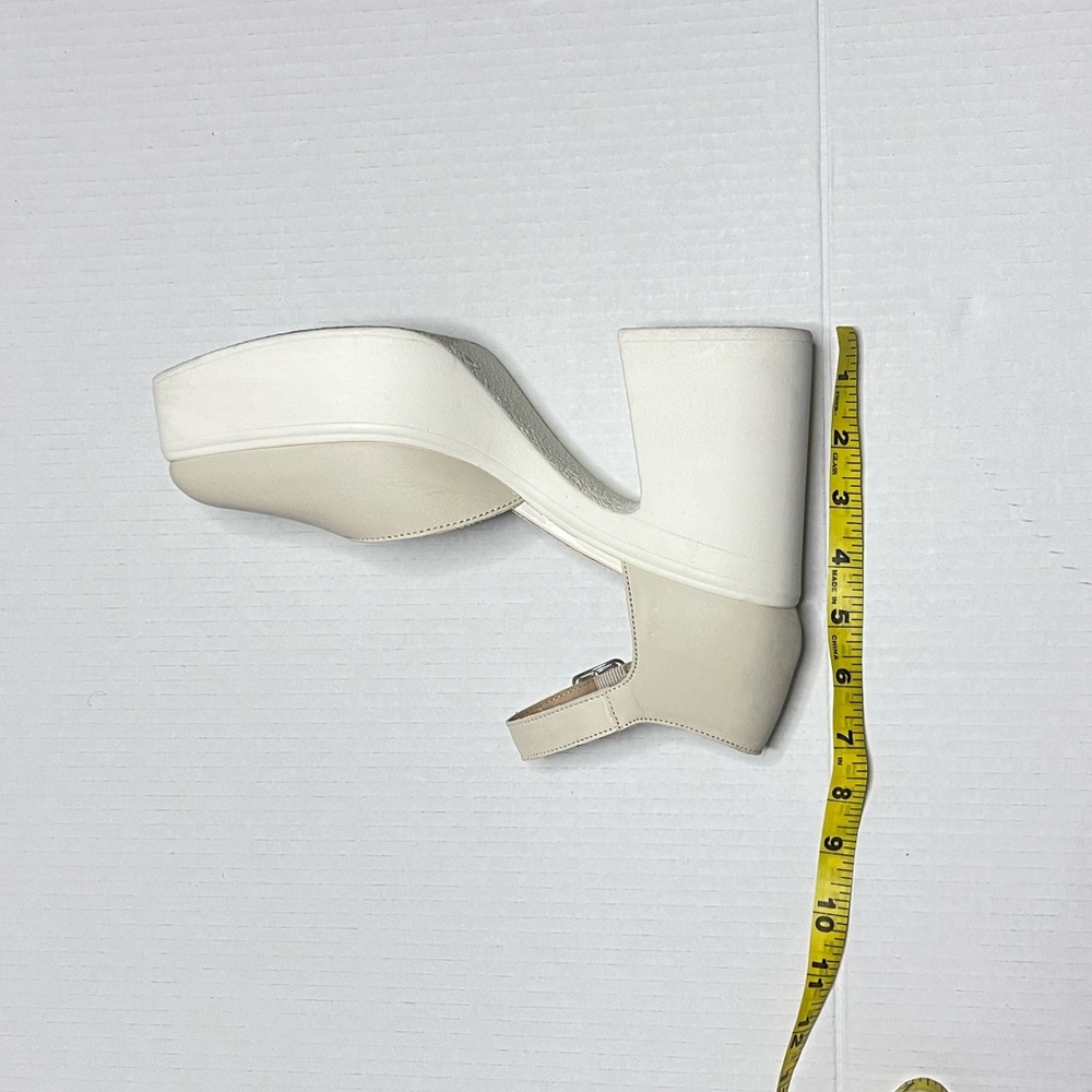 Free People Beige Platform Mary Jane Heels - Picture 15 of 15